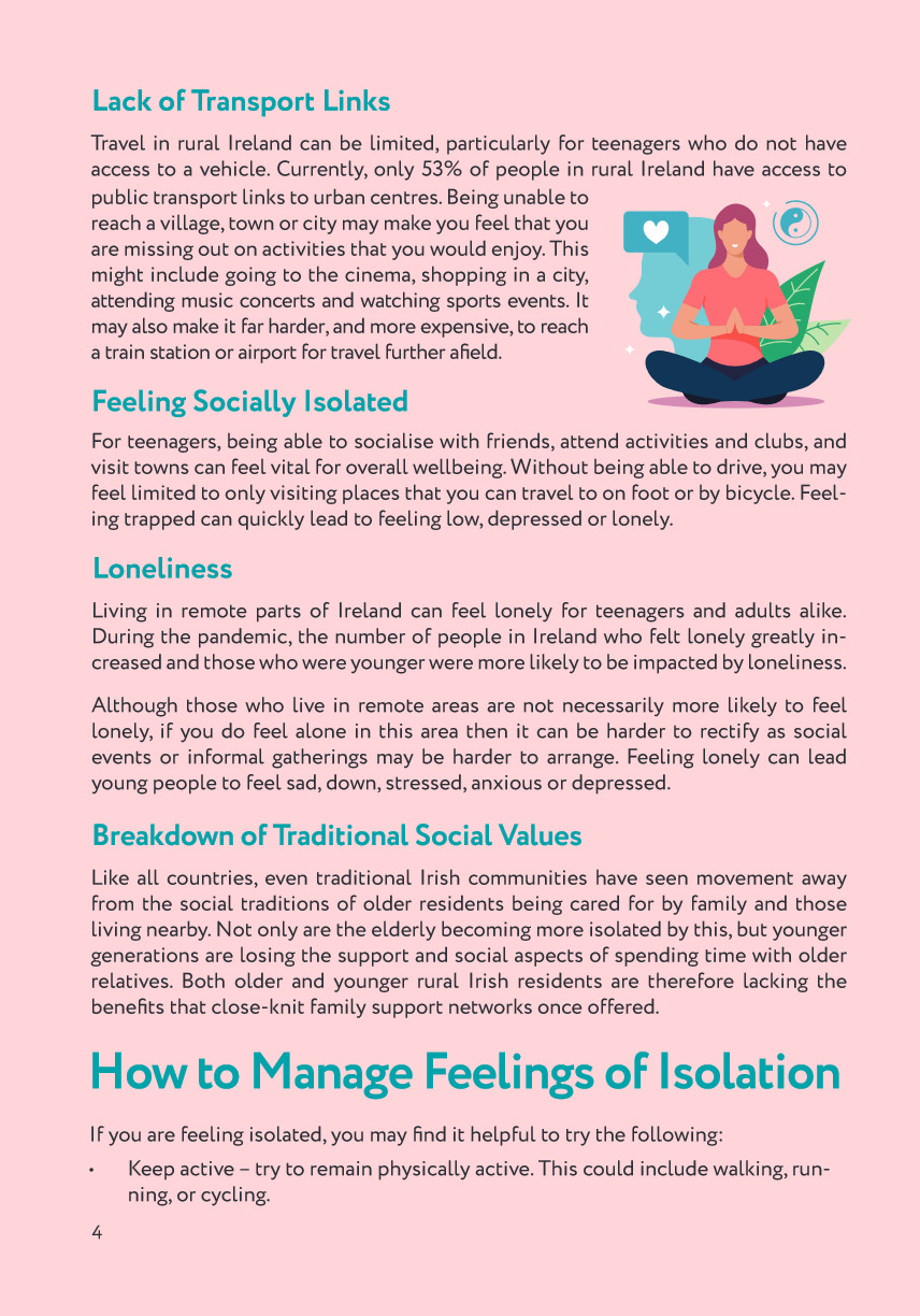 Mental Health in Rural Areas of Ireland, page 4 of 8